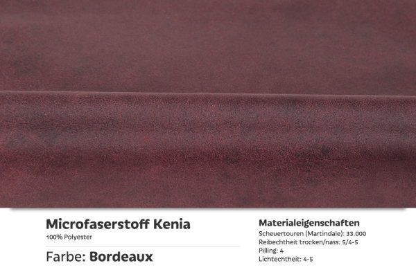 Kenia-Bordeaux (Microfaser)