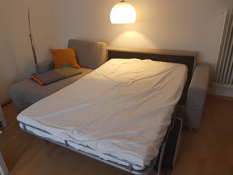 Kundenfoto Lamprecht - Dauerschläfer Schlafsofa Amico inklusive Matratze Matratzengröße 120x200cm klein